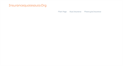 Desktop Screenshot of insurancequotesauto.org