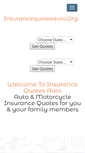 Mobile Screenshot of insurancequotesauto.org